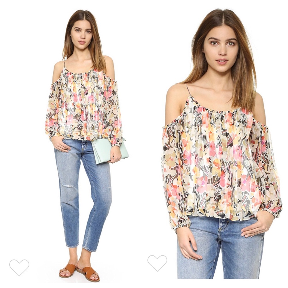 Elizabeth and James Floral Maylin Blouse